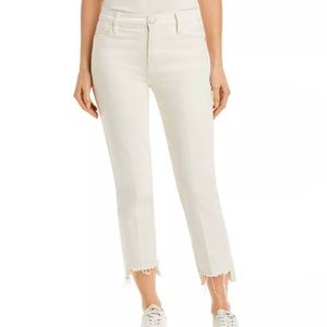 FRAME LE HIGH STRAIGHT HIGH RISE ANKLE STRAIGHT JEANS IN AU NATURAL SIZE 31